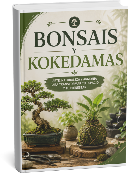 EL ARTE DE LOS BONSÁIS Y KOKEDAMAS
